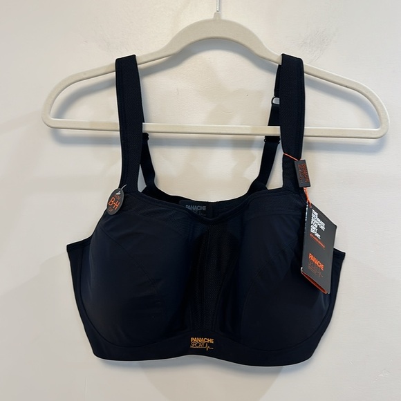 Panache NWT Women's High Impact
Underwired Full Support Sports Bra 5021
Size 40F - Picture 11 of 13
